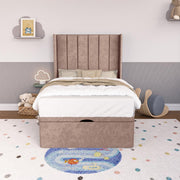 Prague Kids Wingback Ottoman Divan Bed