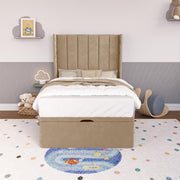 Prague Kids Wingback Ottoman Divan Bed