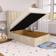 Prague Kids Wingback Ottoman Divan Bed