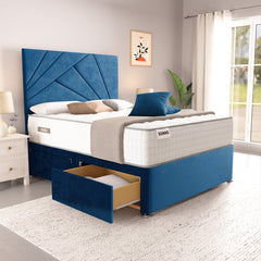 Blue Plush Velvet