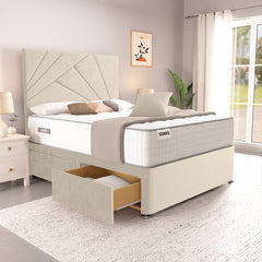 Cream Plush Velvet