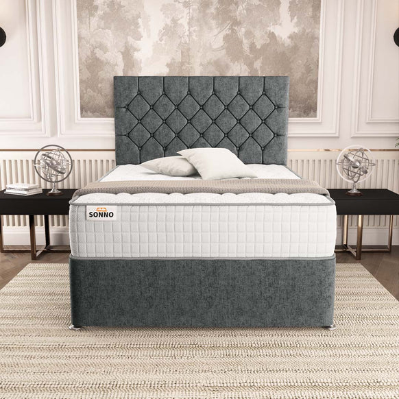 Seville Chesterfield Divan Bed
