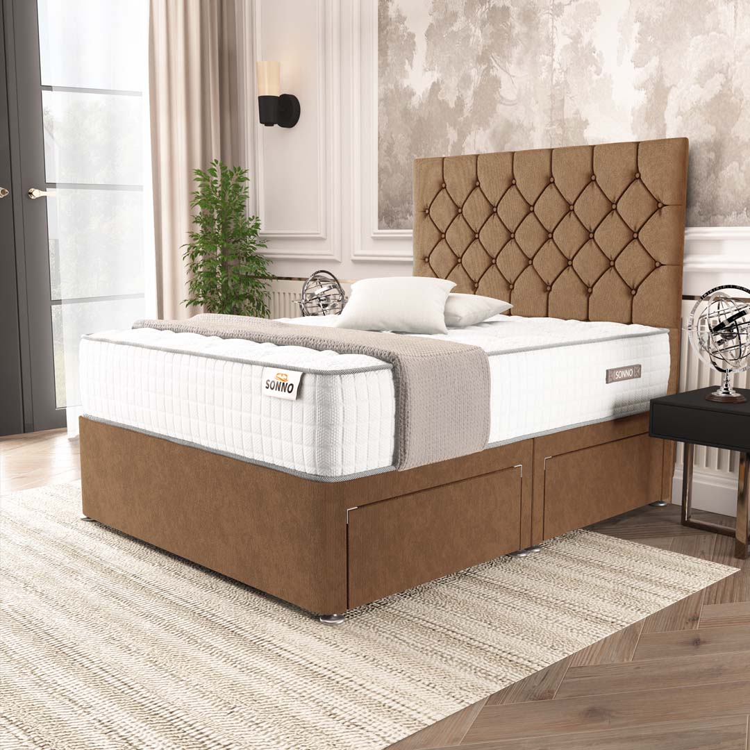 Seville Chesterfield Divan Bed