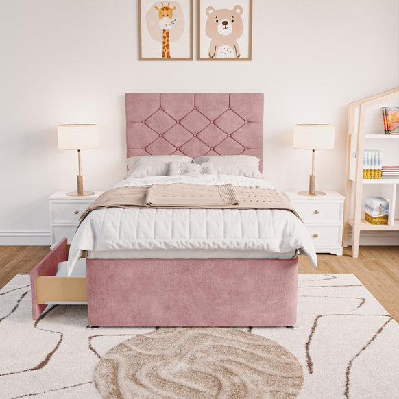 Seville Kids Chesterfield Divan Bed