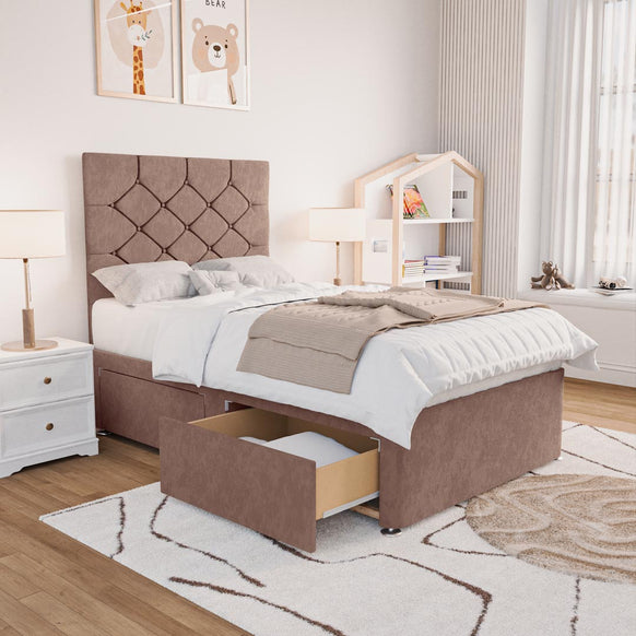 Seville Kids Chesterfield Divan Bed