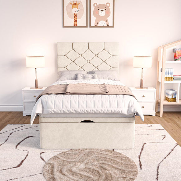 Seville Kids Chesterfield Ottoman Divan Bed