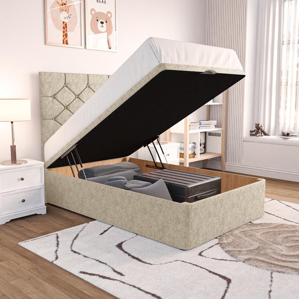 Seville Kids Chesterfield Ottoman Divan Bed