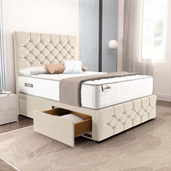 Cream Plush Velvet