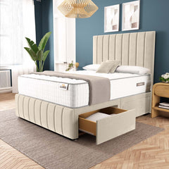 Cream Plush Velvet