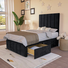 Black Plush Velvet