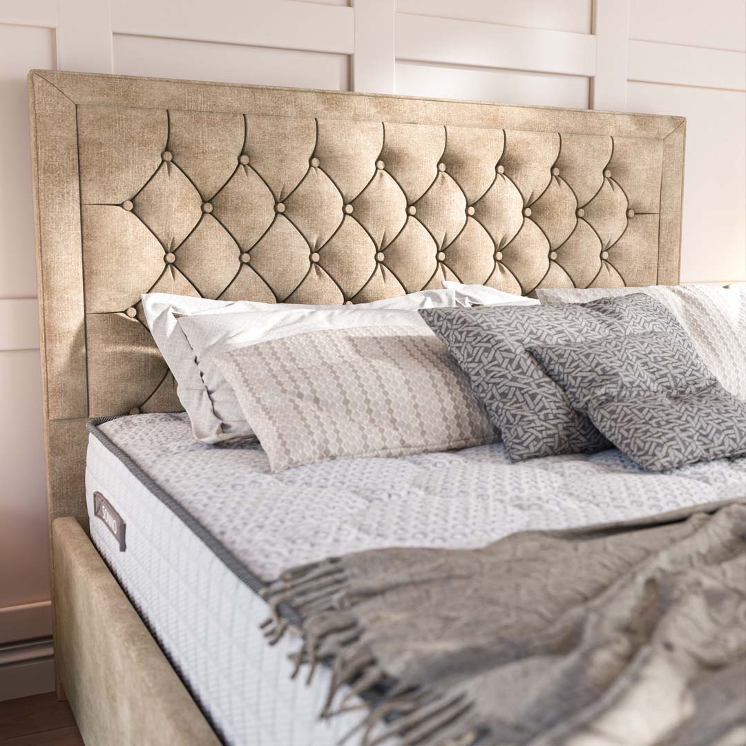 Valencia Upholstered Ottoman Bed